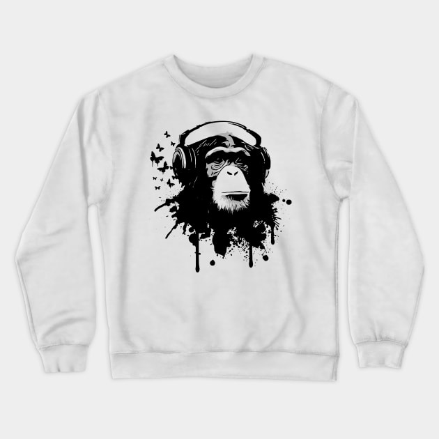 Monkey Business Classic Crewneck Sweatshirt by dyazagita